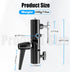 EMART Camera Flash Bracket H Type Mount with Umbrella Holder, Adjustable Metal Light Stand Adapter (2 Pack)
