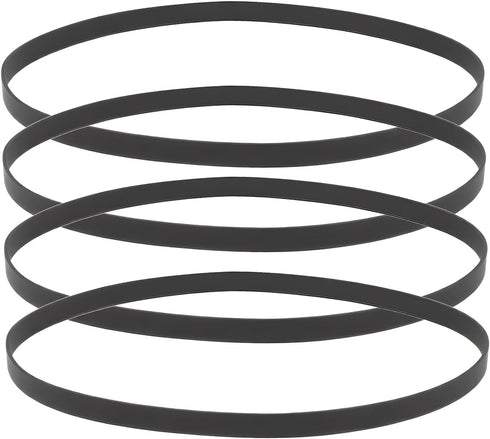 SG Store 4Pcs Recorder Flat Drive Belt 4mm Width 0.6mm Thick 66mm Diameter for
