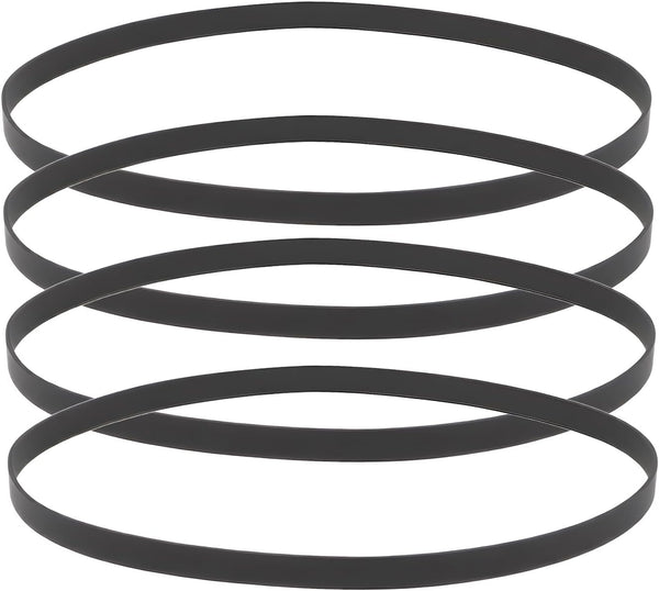 SG Store 4Pcs Recorder Flat Drive Belt 4mm Width 0.6mm Thick 66mm Diameter for