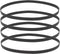SG Store 4Pcs Recorder Flat Drive Belt 4mm Width 0.6mm Thick 66mm Diameter for