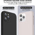 Vooii iPhone 11 Pro Case - Black, Upgraded Liquid Silicone, Soft Anti-Scratch Lining, Square Edges, Camera Protection,