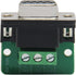 Fielect D-sub DB9 Breakout Board Connector, 9 Pin 2 Row Female Port, Solderless Terminal Block Adapter, 1PCS