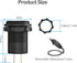 MOTONG Waterproof 12V QC3.0 Power Outlet Charger, QC3.0 USB A & PD Type C Car Socket Power Charger for Car Marine Boat