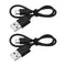2Pcs USB-A to Micro-USB Charging Cord for Sony WH-H900N, Compatible with PS WHH900N WHCH700N
