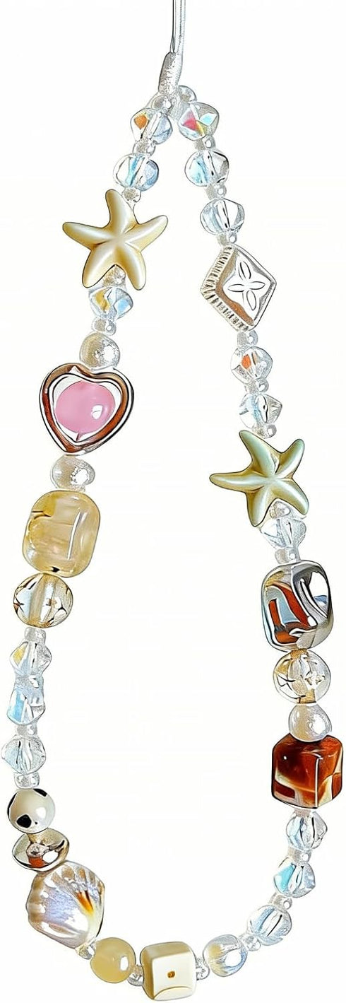 Beaded Camera Wrist Strap Cute Digital Camera Charm Lanyard Phone Charms Strap