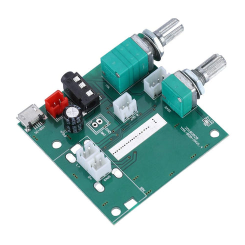 2.1 Digital Power Amplifier Board, 20W Bluetooth 5.0 Channel Stereo Amplifier Module for Home Theater & Active Speaker