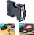 DTECH 3.5mm 1080P Directional HDMI to VGA Adapter with Audio Port (Laptop HDMI Source Output to VGA TV) for Old