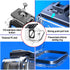 KETOPKIN 6 Camera,60M/196FT 6 Waterproof Case for DJI Osmo Action Underwater Diving Housing Dive Protection Shell