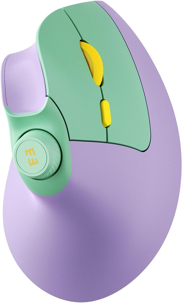 seenda Ergonomic Mouse Wireless, MOU-302 Bluetooth Vertical Mouse Rechargeable, Volume Knob, Quiet Mice
