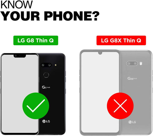 Magglass LG G8 ThinQ Tempered Glass Screen Protector - Scratch Resistant Ultra Clear Display Guard