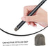 40 Pcs Stylus Cloth Tip Touchscreen Pen Tips - Replacement Caps for Pencil Capacitive Stylus Cap Stylus Pen Cap