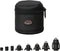 Camera Lens Case DSLR Bag Fits Canon EF 28mm f1.8, Nikon 35mm f1.8G, 50mm f1.8D, 50mm f1.4 and Other Lenses