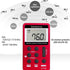 Retekess V112 AM FM Portable Pocket Radio, Digital Tuning Stereo, Rechargeable Battery, with Headphones, for Walking