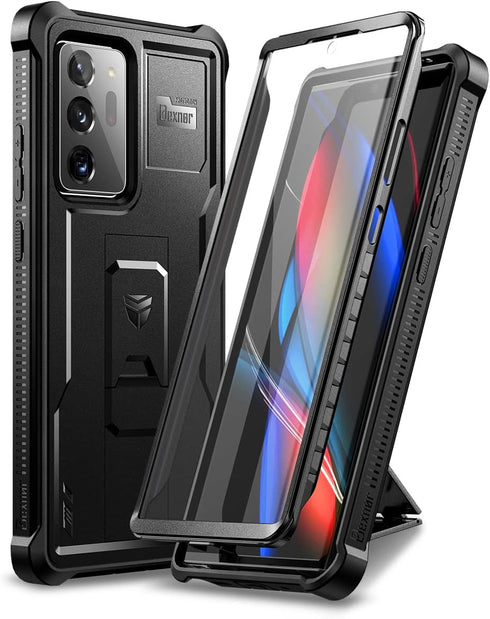 Dexnor Heavy Duty Case for Samsung Galaxy Note 20 Ultra 5G, Shockproof Protective Cover with Built-in Screen Protector