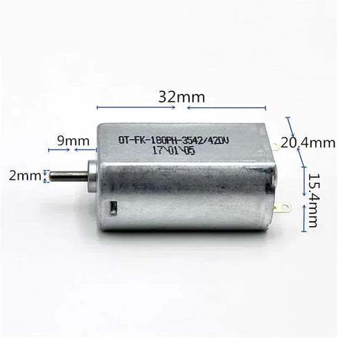 GJWBAKS 1pc FK-180PH-3542 180 3V 3.7V 5V 6V 21500RPM Mini Motor High Speed Carbon Brush Strong Magnetic Motor DIY RC