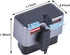 FRCVESNG DC1224V Car OBD Power Adapter, OBD Male to Type-C USB Female Charger OBD Car Charger for Mobile Phones, Dash