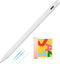 Electronic Stylus Pen for Samsung Galaxy Tablet Tab A, Active Digital Pencil with 1.5mm Ultra Fine Tip, White