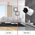 Tuya 3MP Indoor Pan-Tilt Smart Camera for Home Security, Motion Tracking, 2-Way Audio, Compatible with Alexa & Google