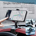 ASUBHA Car Phone Mount, 360 Degree Rotation Dashboard Clip Stand, Suitable for 4.7 to 6.5 Inch Smartphones (Black)