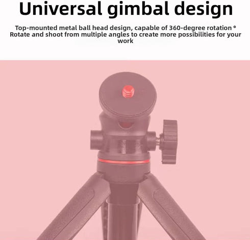 Qiilu 360 Metal Ball Head, High Compatibility, Expansion Interface, Ergonomic Design, Portable and Practical