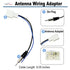 10Pin&6Pin RAV4 4Runner Radio Wiring Harness with Antenna Kit Compatible with Toyota Camry Corolla Highlander Prius