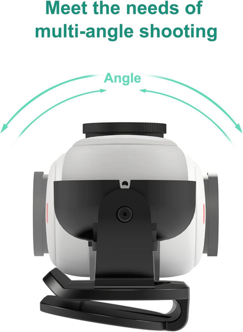 PULUZ Camera Cap Clip Magnetic Mount for Insta360 GO3, Quick Release Mount Hat Clip Attachable to Hat or Backpack