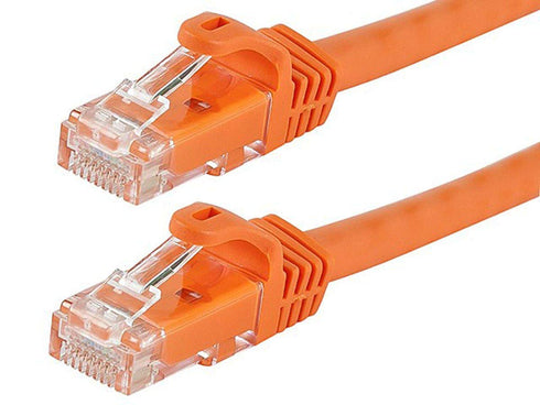 Monoprice Cat6 Ethernet Patch Cable - Flexboot, RJ45, Stranded, 550Mhz, UTP, Pure