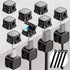 Generic Cord Organizer Holder 12-Pack with 4 Cable Ties Magnetic Cable Clips with