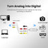 Vision DigitLink Hi8 VHS to Digital Converter, USB Video Capture Card Device, RCA to USB A Converter, Convert VHS Mini