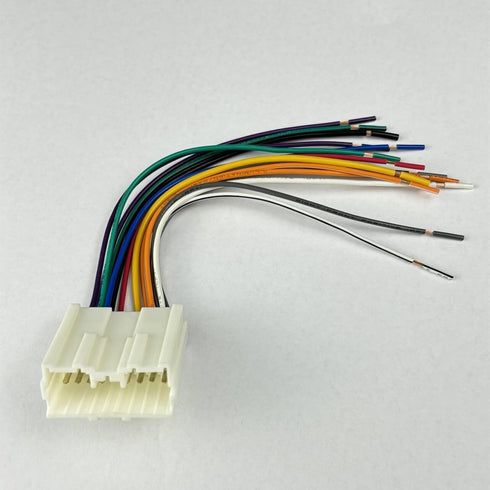 MUEYTE 70-7001 Car Stereo Radio Wiring Harness Adapter Plug for Mitsubishi Diamante Eclipse