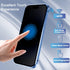 iPhone 15 Plus Privacy Case: Magnetic Titanium, Double-Sided Tempered Glass, Anti-Peep, Clear Back, Metal Frame.