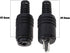 eMagTech 20PCS 2 Pin DIN Speaker Plug with Screw Terminals for HiFi Loudspeaker Devices, 10 Male & 10 Female