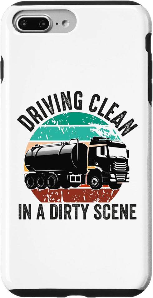 Septic Tank Pump Servicer Case for iPhone 7 Plus/8 Plus Sewer System Installer Technician