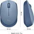 Logitech M170 2.4 12-Months Wireless Mouse for PC, Mac, Laptop, GHz with USB Mini Receiver, Optical Tracking, Battery