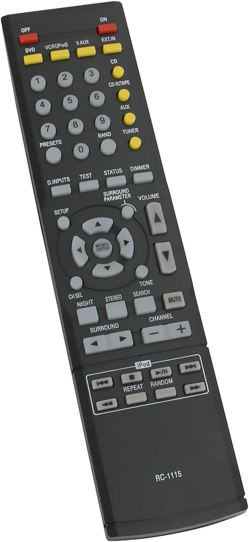 New Replacement Remote Control RC-1115 for Denon AV Surround Receiver, AVR-390, AVR-1610, AVR-1705