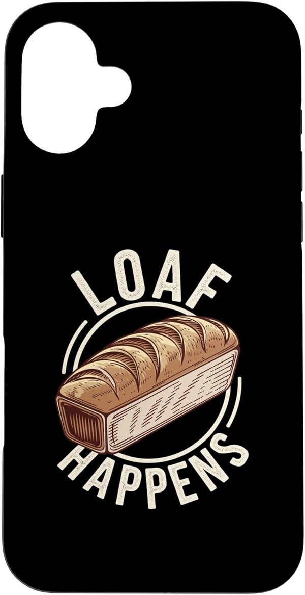 Sourdough Bread Baking Funny Baker Bread Making JM Loaf Happens Sourdough Bread Baking Bakery Case for iPhone 16 Plus