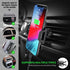 Esoulk 360 17/16/15/14/13 One-Touch Air Vent Car Phone Holder, Push Button Release Vent Phone Mount, Rotation Phone