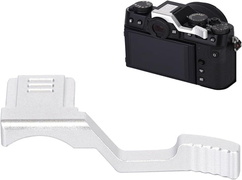 SZZCNOX Metal Thumbs Up Grip Compatible with Fuji Fujifilm X-T30III/X-T20III/X-T10III/X-T30II/X-T20II/ X-T10II/XT30/XT20/XT10/X-T50 Mirrorless Cameras