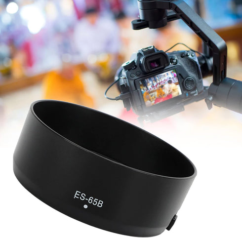 Camera Lens Hood Shade for RF50mm F1.8 Lens, Reversible Bayonet Protective Hood