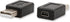 ELECTOP 2 Pack USB 2.0 A Male to USB B Mini 5 Pin Female Adapter Converter