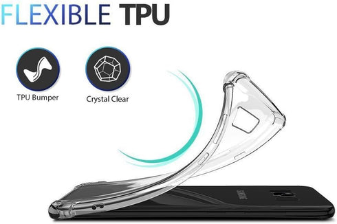 KIOMY Clear Case for Samsung Galaxy S8, Shockproof Bumper Protective Back Cover with Airbags Corners