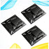 KICHOUSE 3pcs 14-24 Inch LCD Tv Wall Mount Bracket Metal Stand Holder Fixed Hanger Compatible with Flat Screen Displays