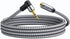 Headphone Extension Cable 25 ft, 3.5mm Male to Female Stereo Audio Extension, Double Shielded Braided Cord
