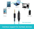 Sport Headphones Wired Earbuds Over Ear Headphones with Earhooks Microphone 3.5mm Plug Sweatproof Running Earphones for Workout Jogging Gym Ear Buds for computer