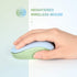 seenda Wireless Mouse, 2.4G Noiseless Mouse with USB Receiver, Portable Computer Mice for PC, Tablet, Laptop (Light