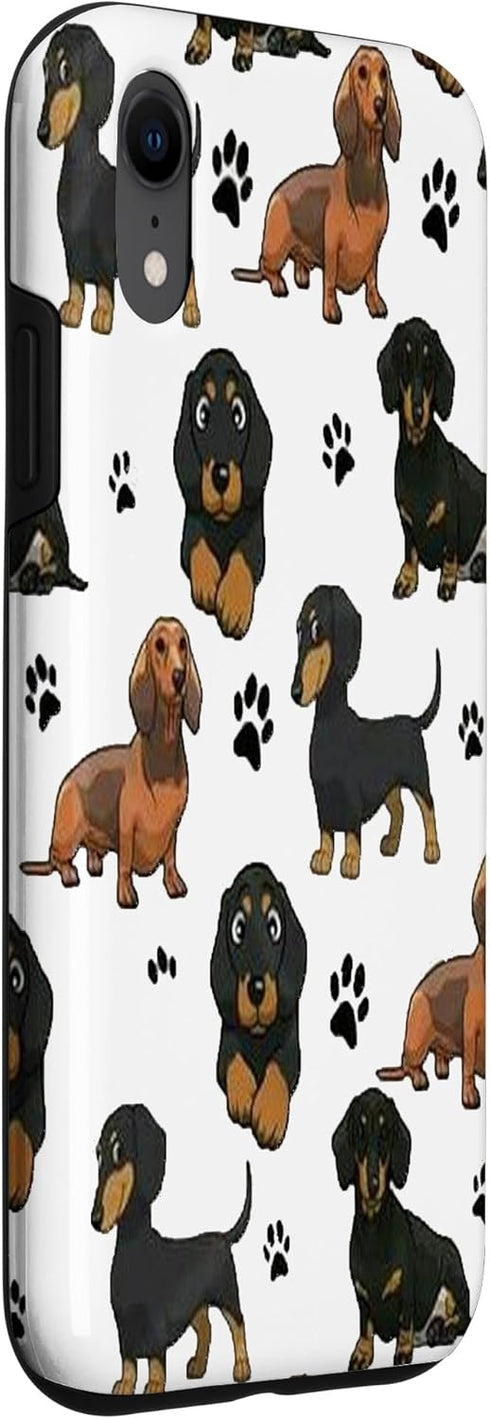 Funny Dachshund Case for iPhone XR - Perfect Gift for Cute Dog Lovers!
