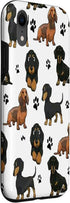 Funny Dachshund Case for iPhone XR - Perfect Gift for Cute Dog Lovers!