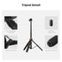 K&F Concept 69" Extendable Light Stand with 1/4" Screw, 360° Ball Head Mini Tripod for Camera, Phone, Projectors