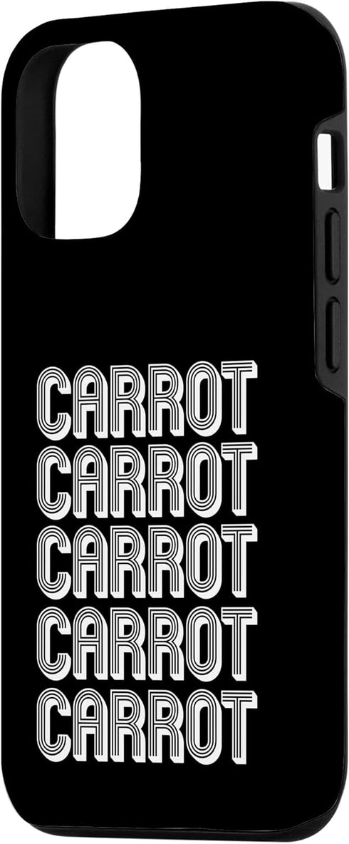 Eat Carrot Apparel 12/12 Eat Carrot Case for iPhone Pro
