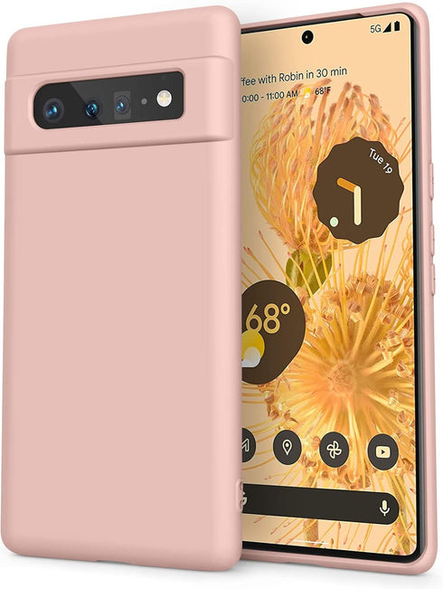 Amzpas TPU Case for Google Pixel 6 Pro, Durable Shockproof Phone Cover, Soft Anti-Scratch for Women Men